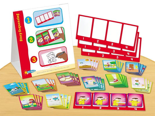Story Sequencing Instant Learning Center - US 5158
