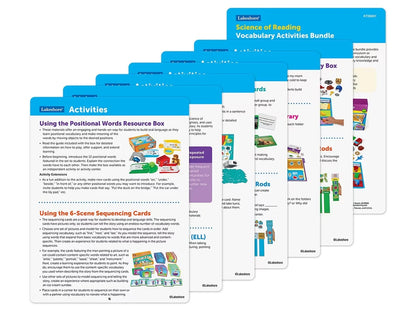 Science of Reading Vocabulary Activities Bundle - K - US 7353