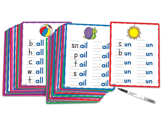 Word Family Practice Cards - US 3670