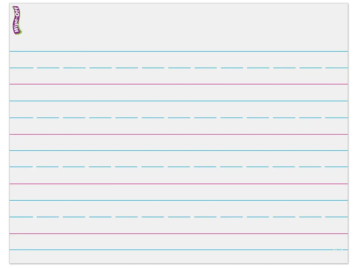 Giant Write & Wipe Handwriting Pages - US 4624