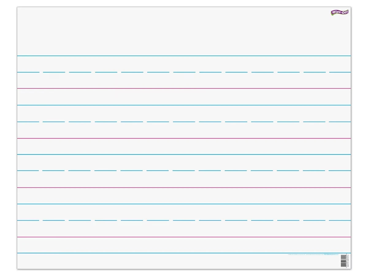 Giant Write & Wipe Handwriting Pages - US 4624