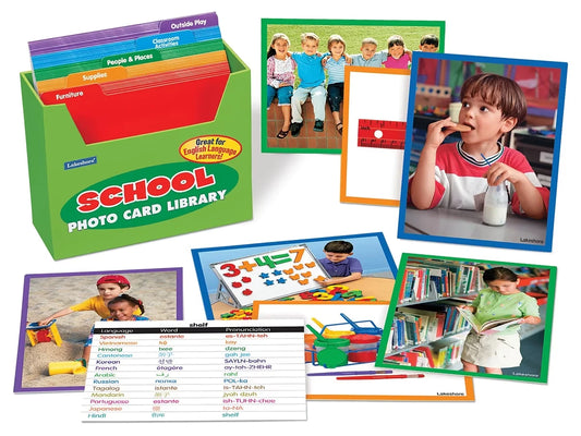 School Vocabulary Development Photo Card Library - US 6370