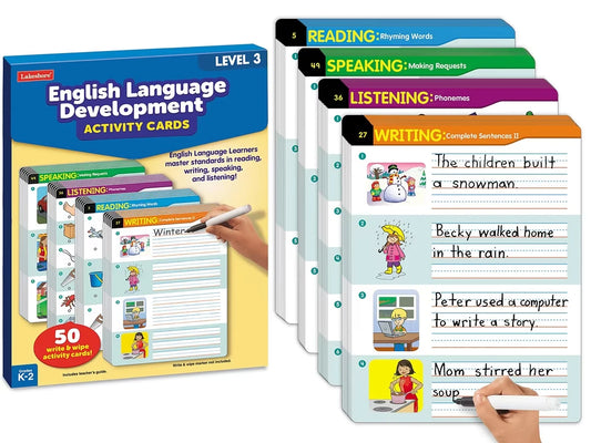 English Language Development Activity Cards - Level 3 - US 5192
