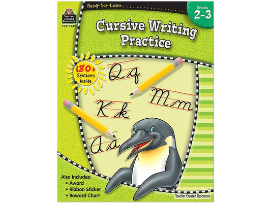 Cursive Writing Practice Workbook - US 9324