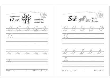 Cursive Writing Practice Workbook - US 9324