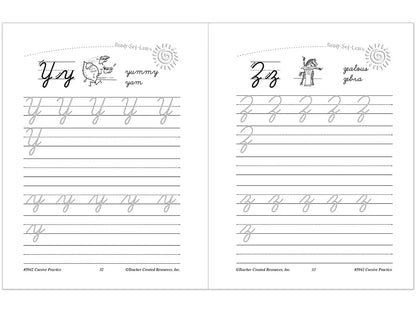 Cursive Writing Practice Workbook - US 9324