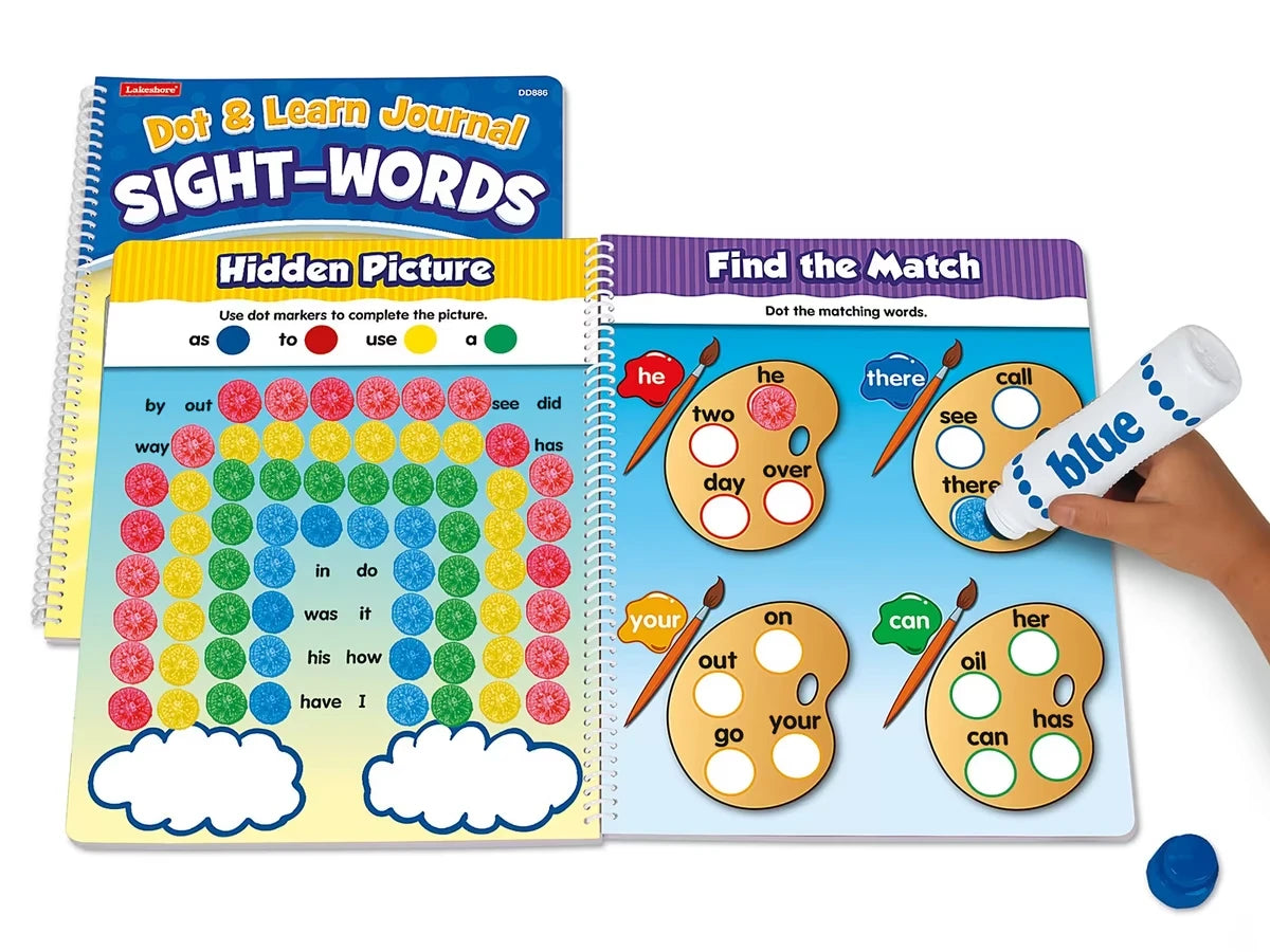 Dot & Learn! Sight-Words Journal - US 2179