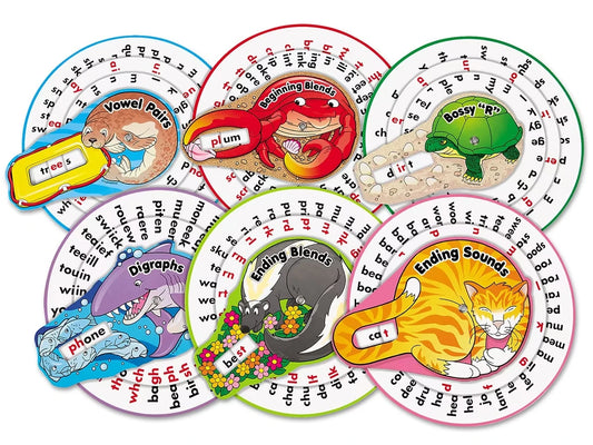 Phonics Fun Wheels - US 4955