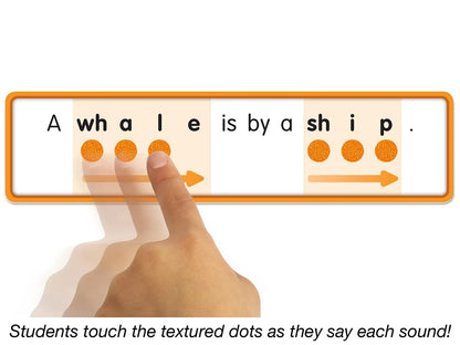 Touch & Read Blends & Digraphs Sentence Match - US 8384