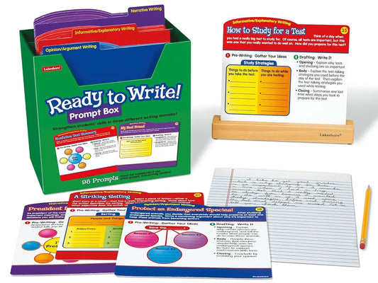Ready to Write! Prompt Box - Gr. 4-5 - US 3780