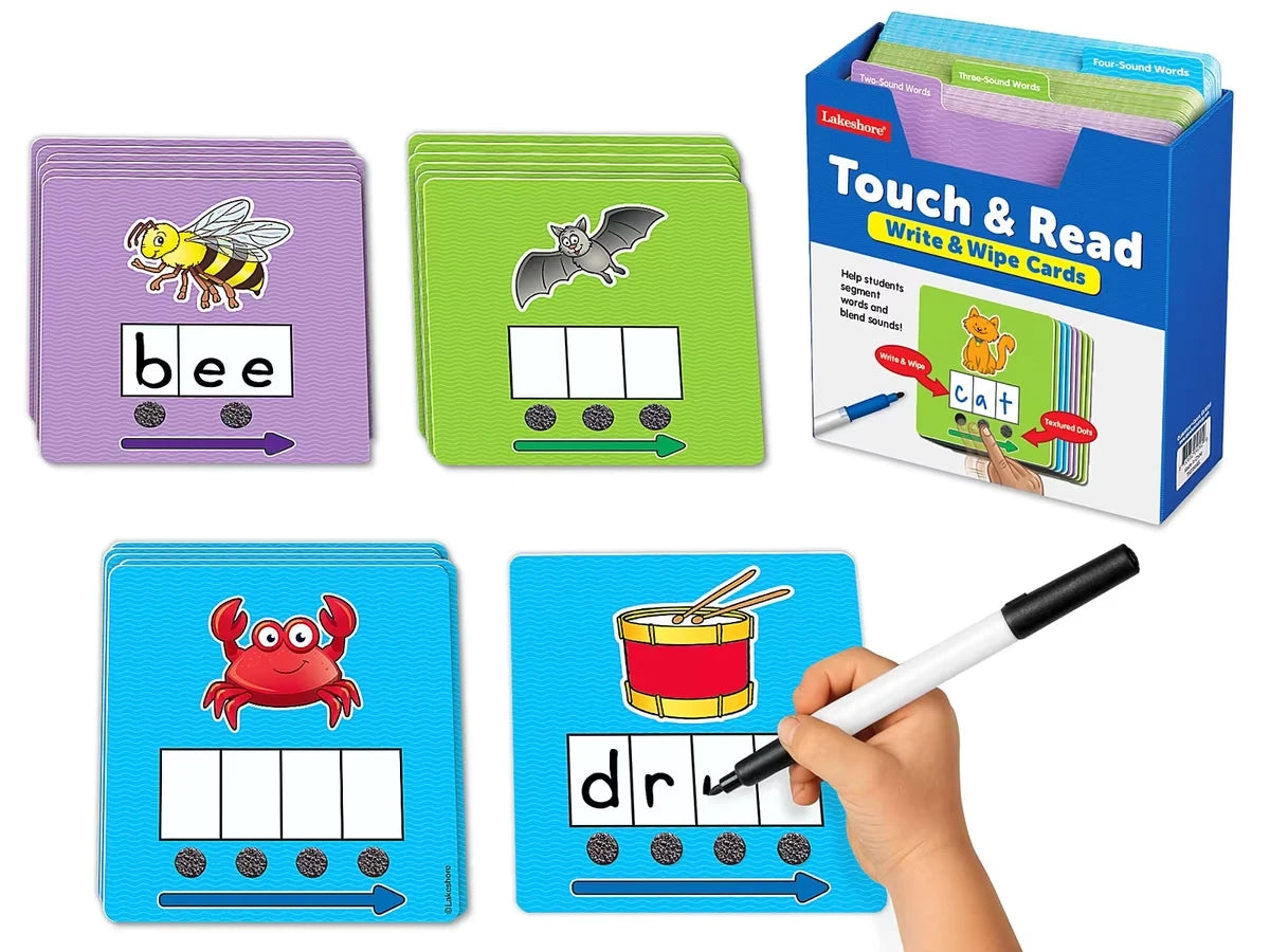 Touch & Read Write & Wipe Cards - US 5664