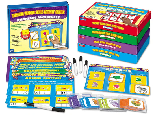 Teaching Reading Skills Activity Centers - Complete Set - US 1054
