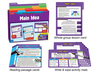 Main Idea & Central Message Finding Evidence Kit - Gr. 2-3 - US 3812