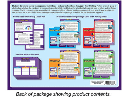 Main Idea & Central Message Finding Evidence Kit - Gr. 2-3 - US 3812
