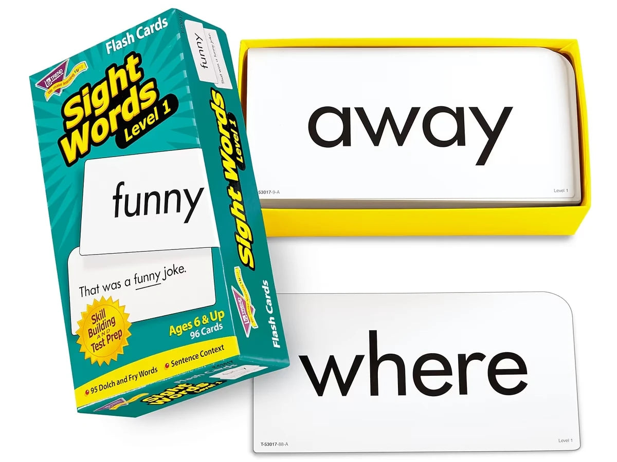 Sight-Words Level 1 Flash Cards- 95 Cards - US 7707