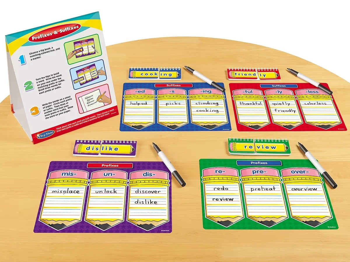 Prefixes & Suffixes Instant Learning Center - US 1331