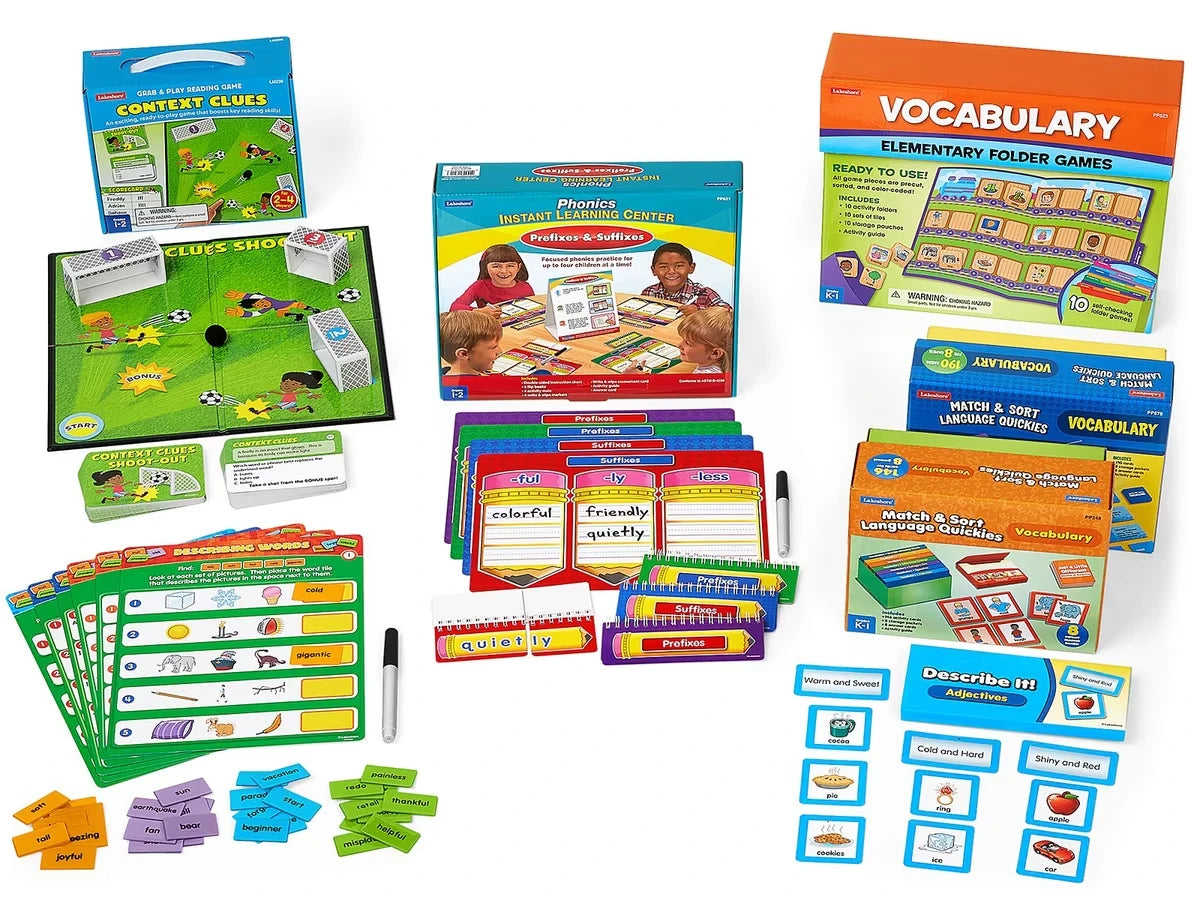 Science of Reading Vocabulary Activities Bundle - Gr. 1-2 - US 6828