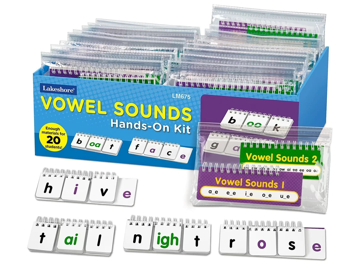 Vowel Sounds Hands-On Teaching Kit - US 8082
