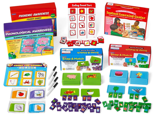 Science of Reading Phonological Awareness Activities Bundle - K-Gr. 2 - US 9650