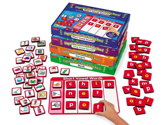 Phonics Magnetic Word Building Boards - Complete Set - US 1622