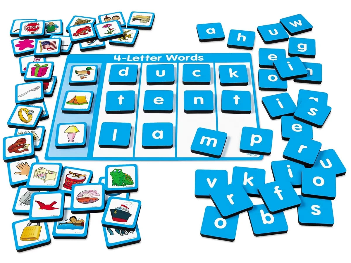 Build-A-Word! Magnet Board - 4-Letter Words - US 2431