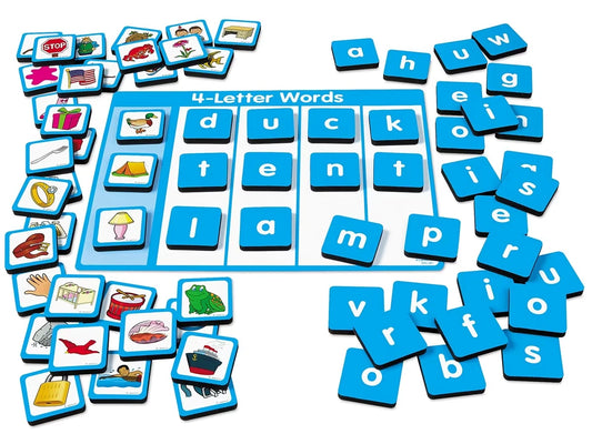 Build-A-Word! Magnet Board - 4-Letter Words - US 2431
