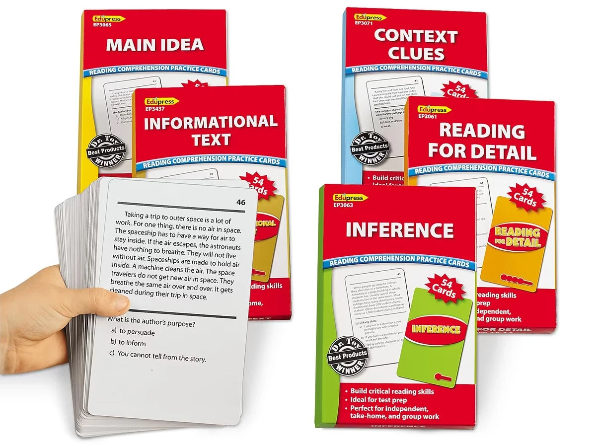 Comprehension Skills Practice Cards - Gr. 2-3 - US 3681