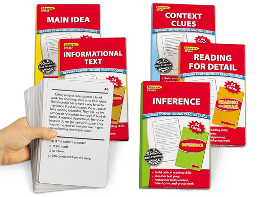 Comprehension Skills Practice Cards - Gr. 2-3 - US 3681