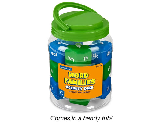 Word Families Giant Activity Dice - US 8635