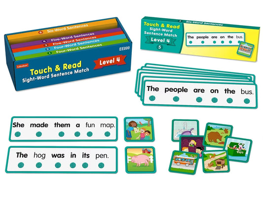 Touch & Read Sight-Word Sentence Match - Level 4 - US 8805