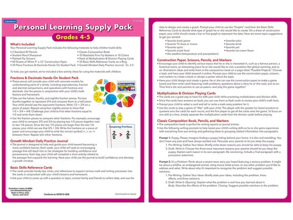 Personal Learning Supply Pack – Gr. 4-5 - US 6128