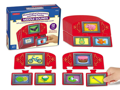 Middle Sounds Learning Puzzles - US 4278