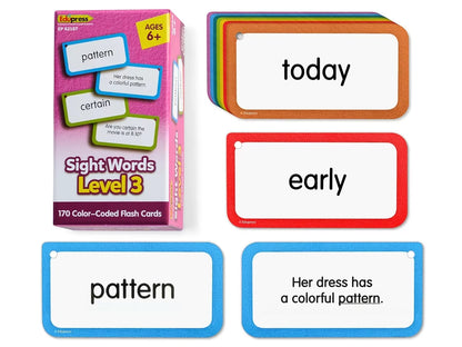 Sight-Words Flash Cards - Level 3 - US 5298