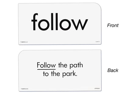 Sight-Words Level 3 Flash Cards- 95 Cards - US 3244
