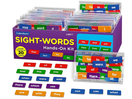 Sight-Words Hands-On Teaching Kit - US 9699