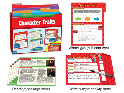 Character Traits Finding Evidence Kit - Gr. 2-3 - US 1701