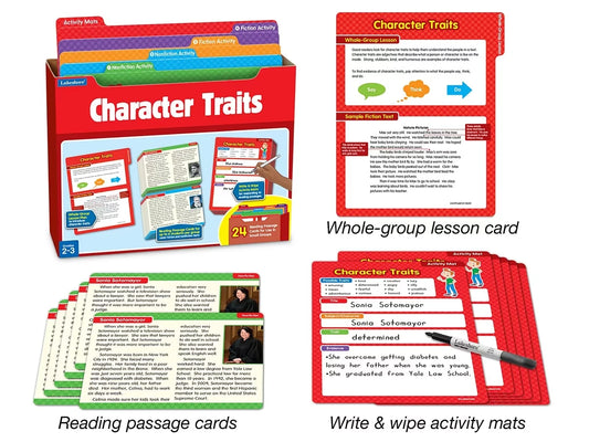 Character Traits Finding Evidence Kit - Gr. 2-3 - US 1701