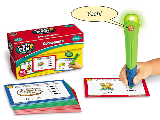 Consonants Power Pen!® Quiz Cards - US 4273