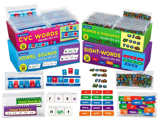 Hands-On Reading Skills Teaching Kits - Complete Set - US 7211