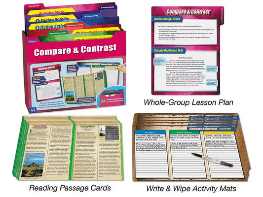 Compare & Contrast Finding Evidence Kit - Gr. 4-5 - US 3425