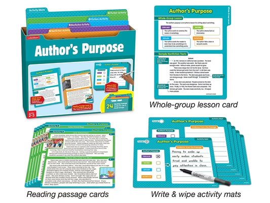 Author’s Purpose Finding Evidence Kit - Gr. 2-3 - US 5846
