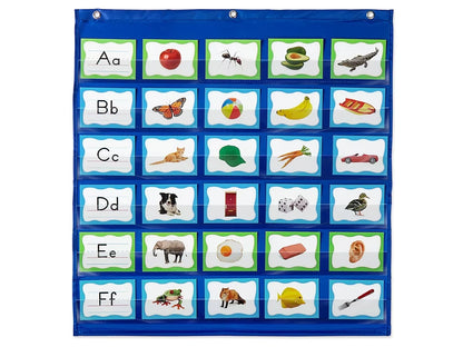 Alphabet Pocket Chart Activity Cards - US 5544