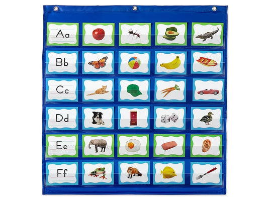 Alphabet Pocket Chart Activity Cards - US 5544