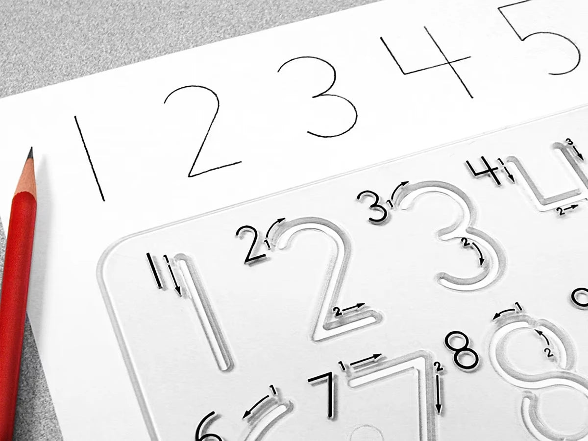 Writing Numbers Practice Template - US 1072