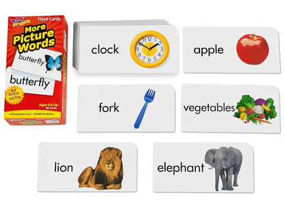 Picture-Words Flash Cards - US 5247