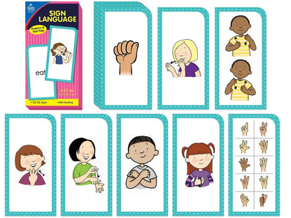 Sign Language Flash Cards - US 1058