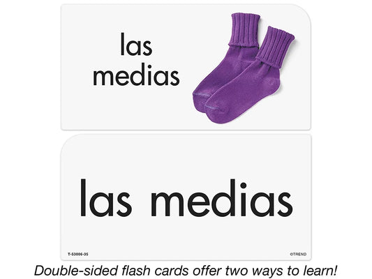 Palabras e imágenes (Spanish Picture-Words) Flash Cards - US 2974