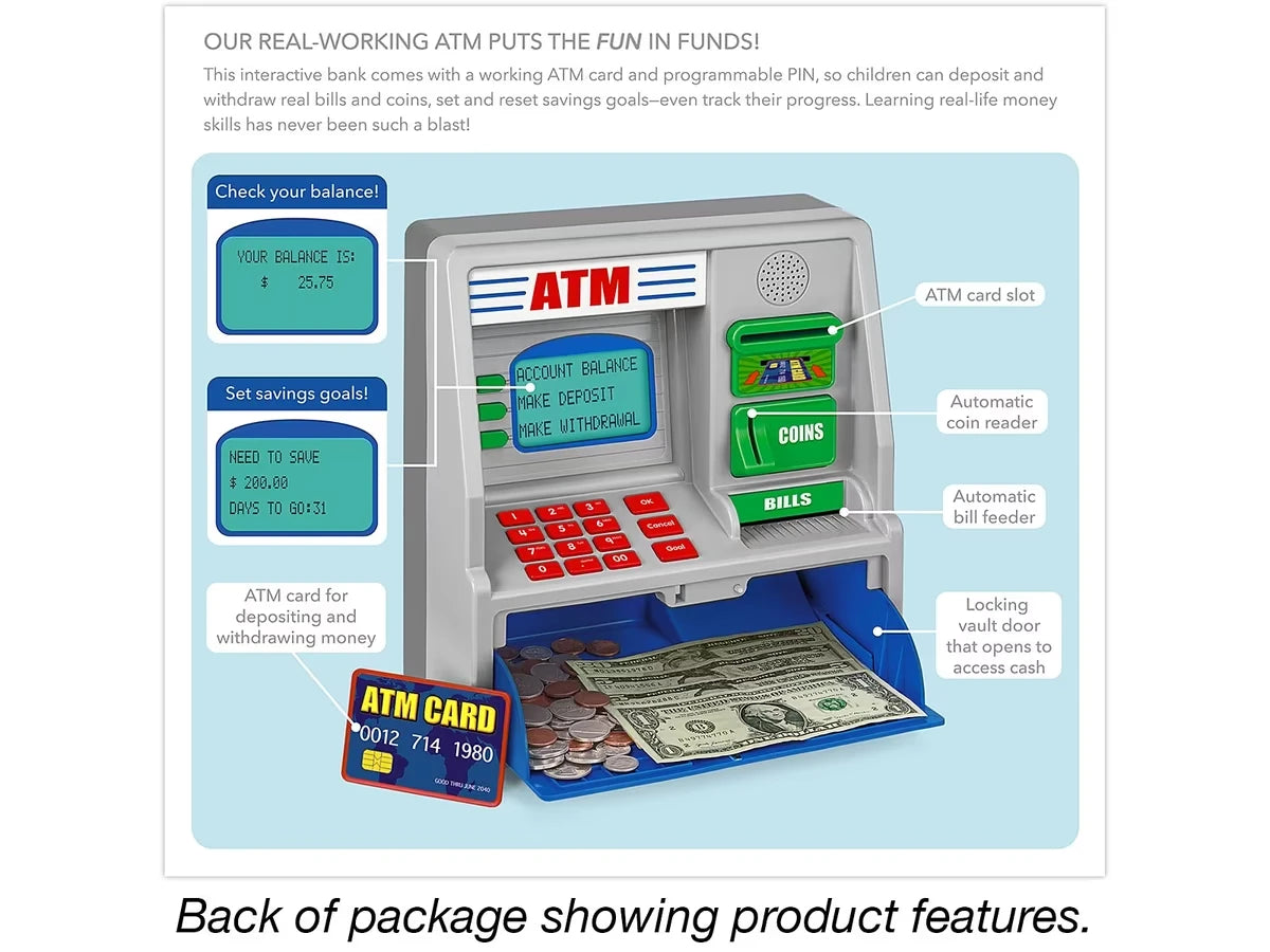 Real-Working ATM Bank - US 9942