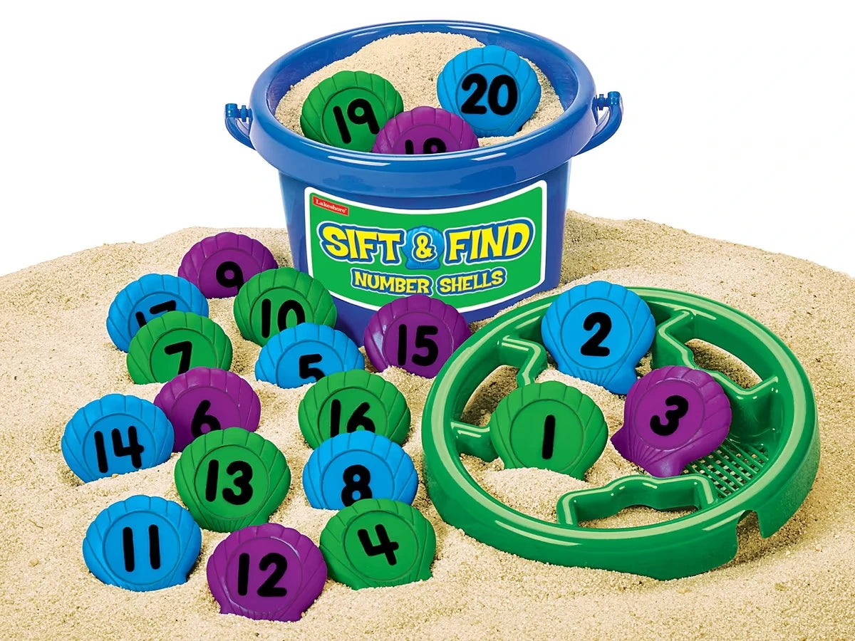 Sift & Find Number Shells - US 7780