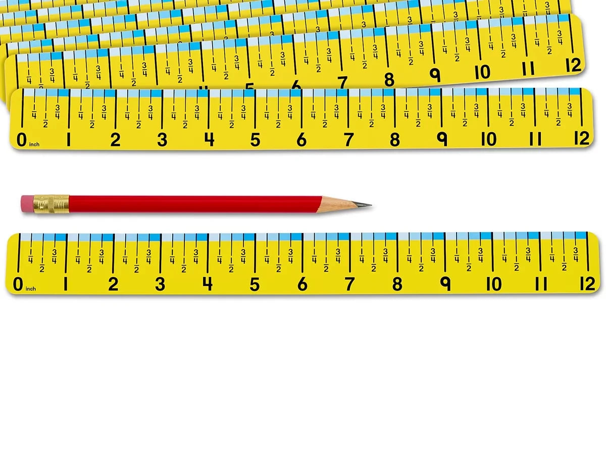 Easy-Read Rulers - Set of 30 - US 3935
